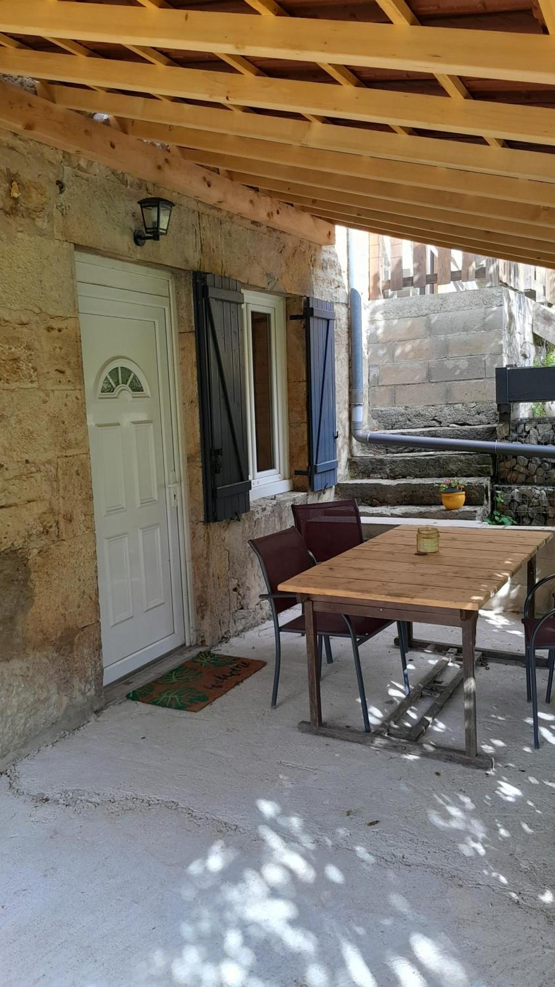 Maison Renove En Pierre Crotenay Экстерьер фото